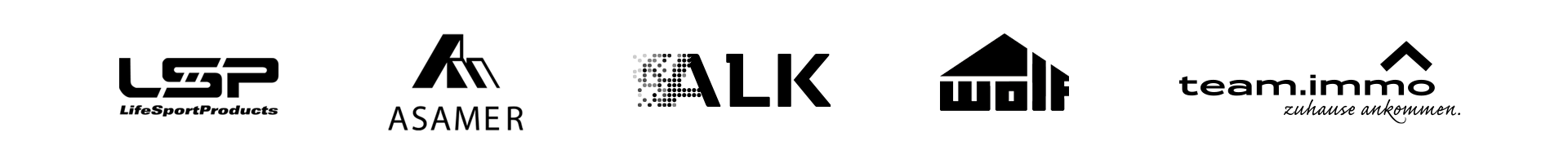 Logoleiste-schwarz-breit Grafik-Design für Unternehmer der Branchen Bauen, Wohnen, Immobilien und Lifestyle